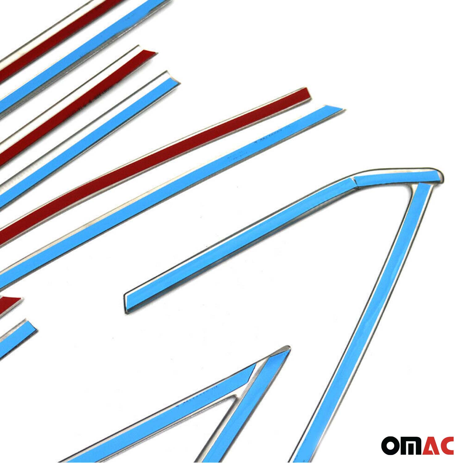 2012-2018 Ford Focus Sedan Window Molding Trim Streamer Stainless Steel