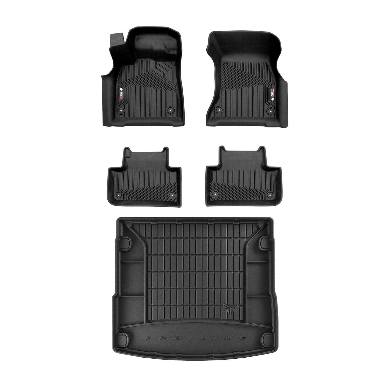 2018-2024 Audi Q5 SQ5 OMAC Premium Floor Mats