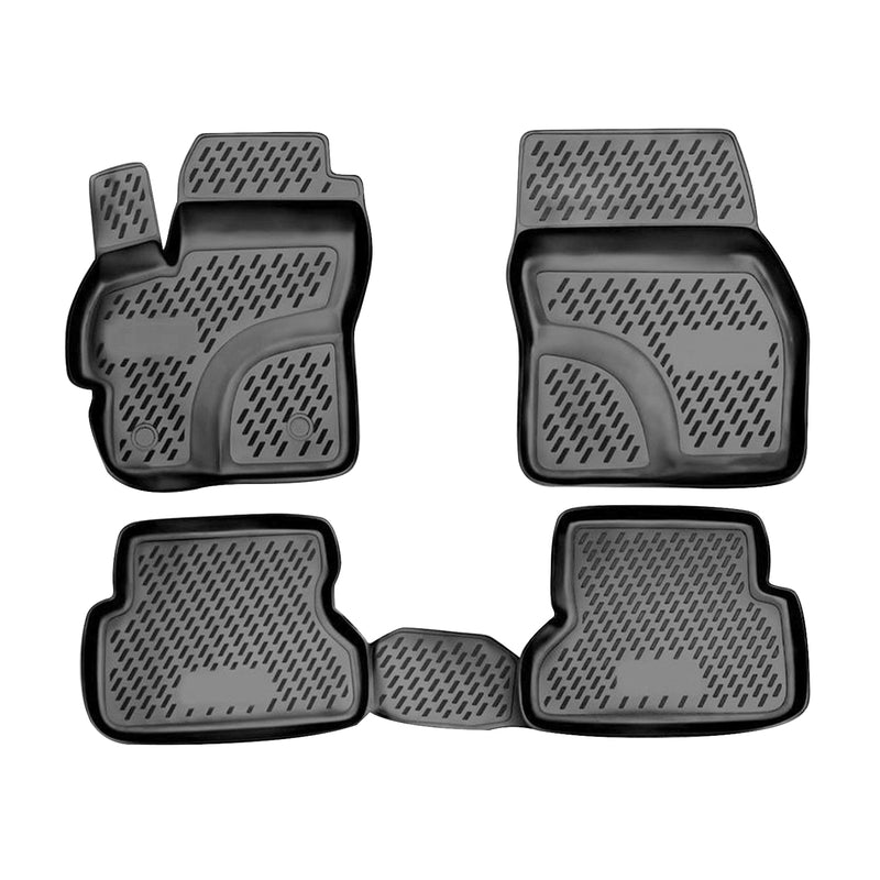 2004-2009 Mazda 3 Floor Mats Liners Full Set All Weather Black