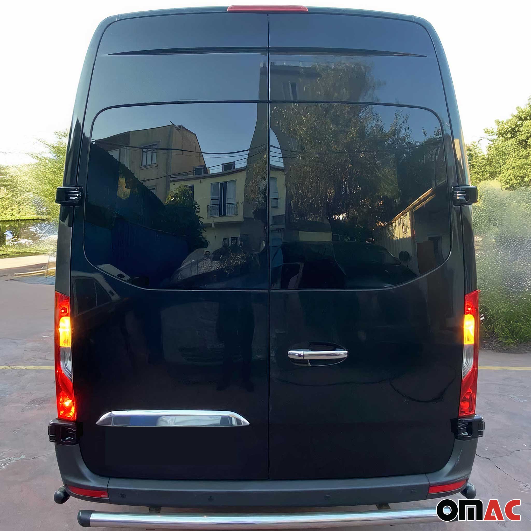 2019-2025 Mercedes Sprinter W907 910 Door Handle Cover Stainless Steel 1 Key Hole