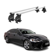 2013-2020 Lexus GS 300 350 450h Roof Rack Cross Bars Silver