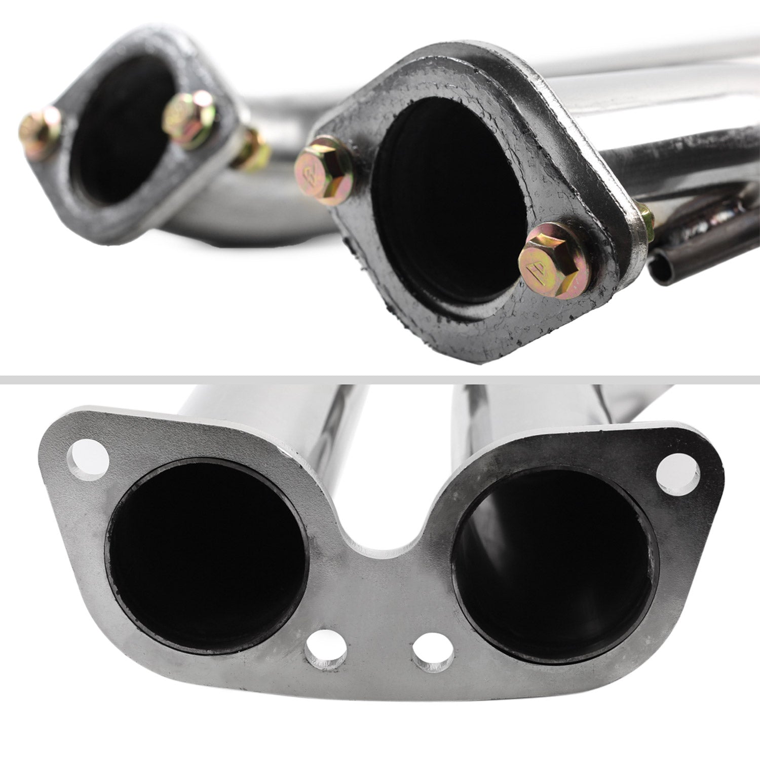 2003-2009 Nissan 350Z Coupe/Convertible Steel Dual Catback Exhaust Burnt Tips