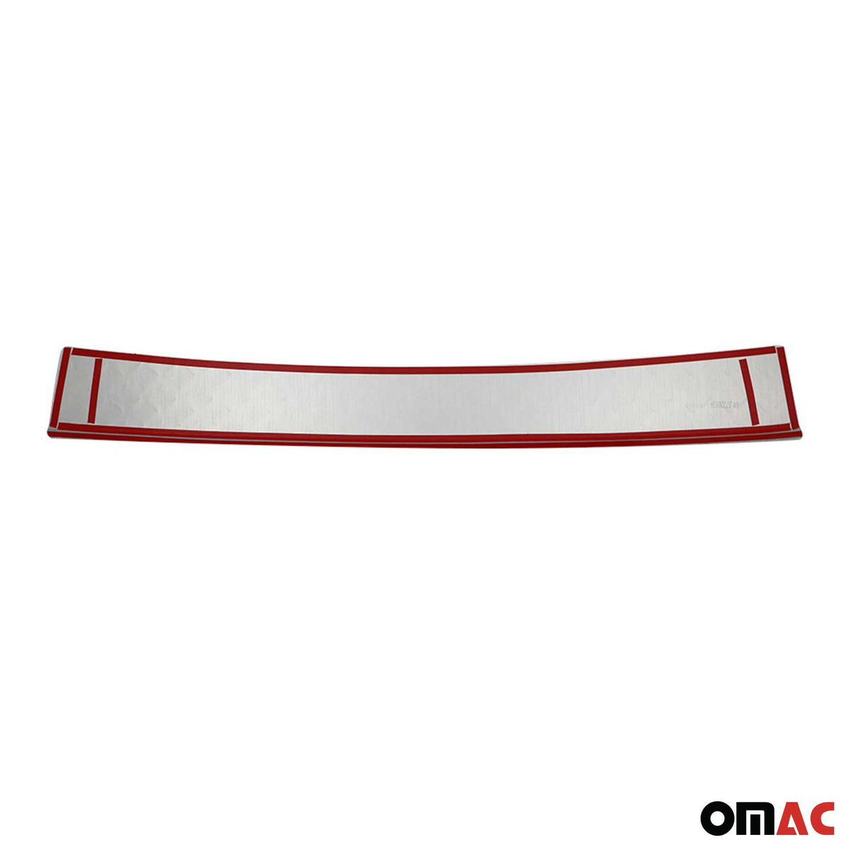 OMAC Rear Bumper Sill Cover for Ford Tourneo Custom I 2012-2023 Aluminium Silver