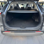 2019-2025 Toyota RAV4 Rear Bumper Sill Cover Protector Stainless Steel Carbon Foiled