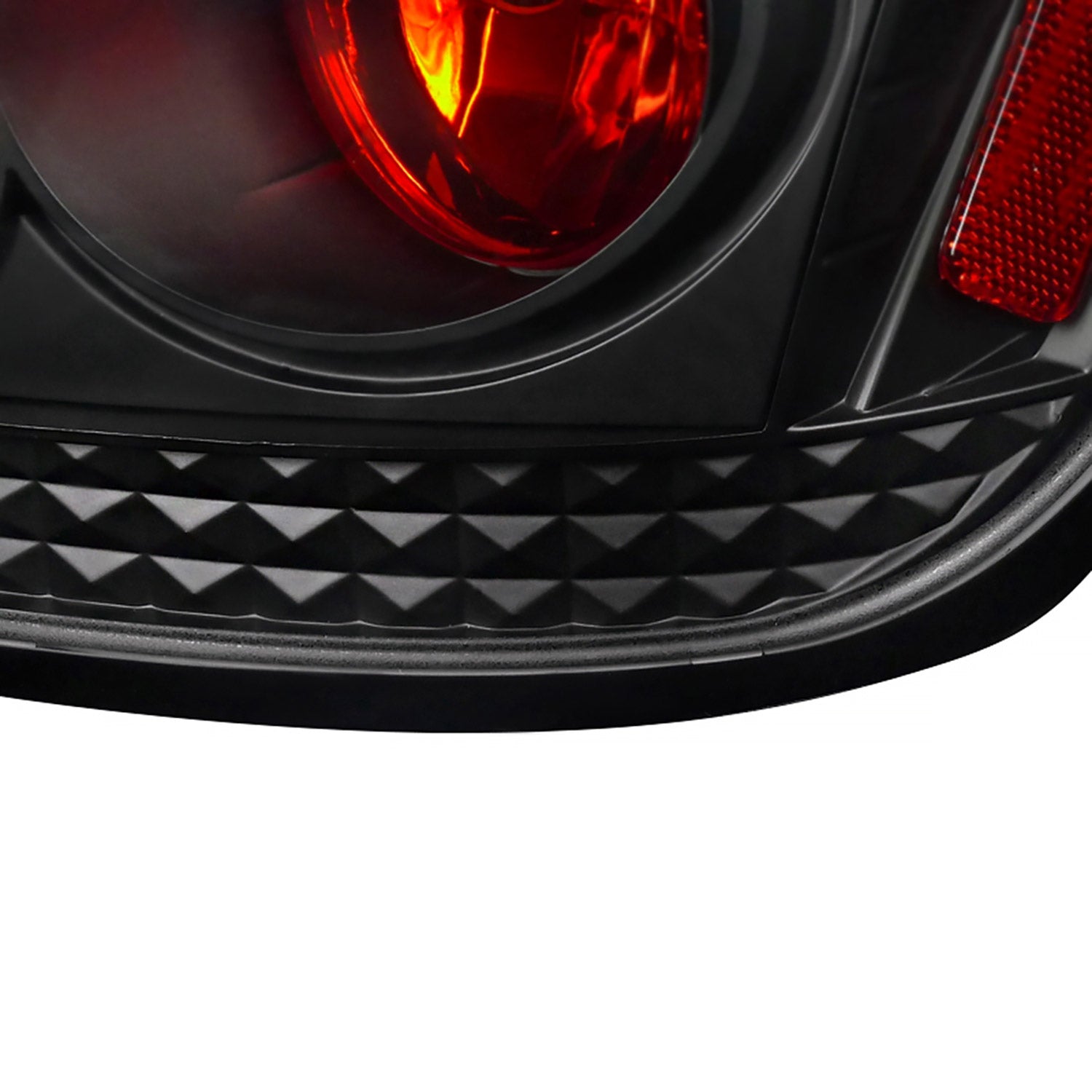 2004-2010 Scion tC Tail Lights Matte Black Housing/Clear Lens