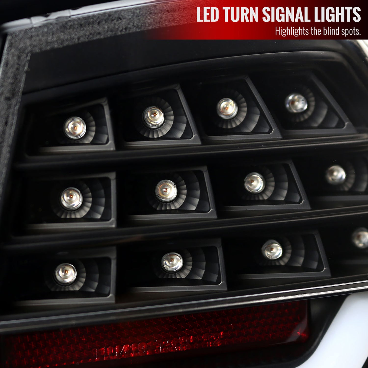 2006-2008 BMW E90 3 Series Sedan LED Tail Lights Matte Black/Clear Lens