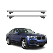 2018-2023 BMW X4 G02 Roof Rack Cross Bars Silver
