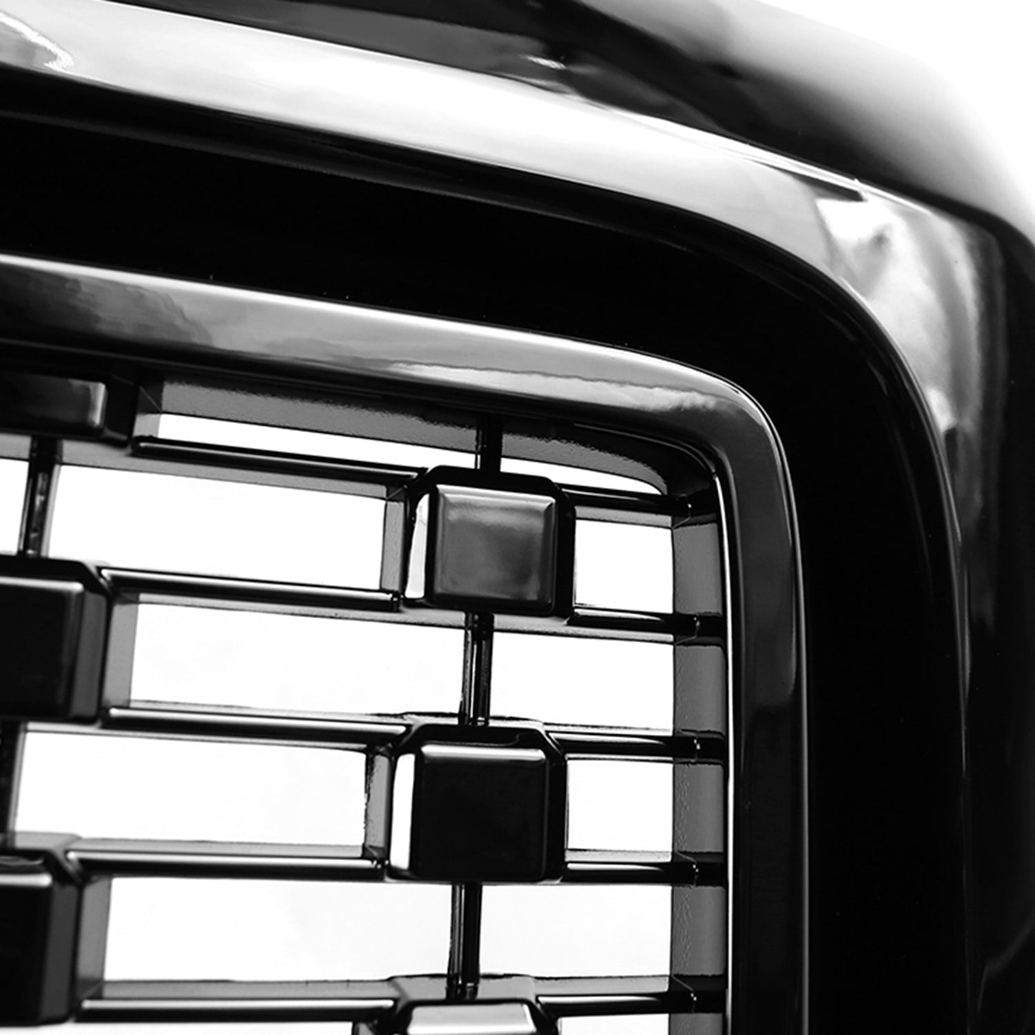 2015-2018 GMC Canyon Glossy Black ABS Front Hood Grille