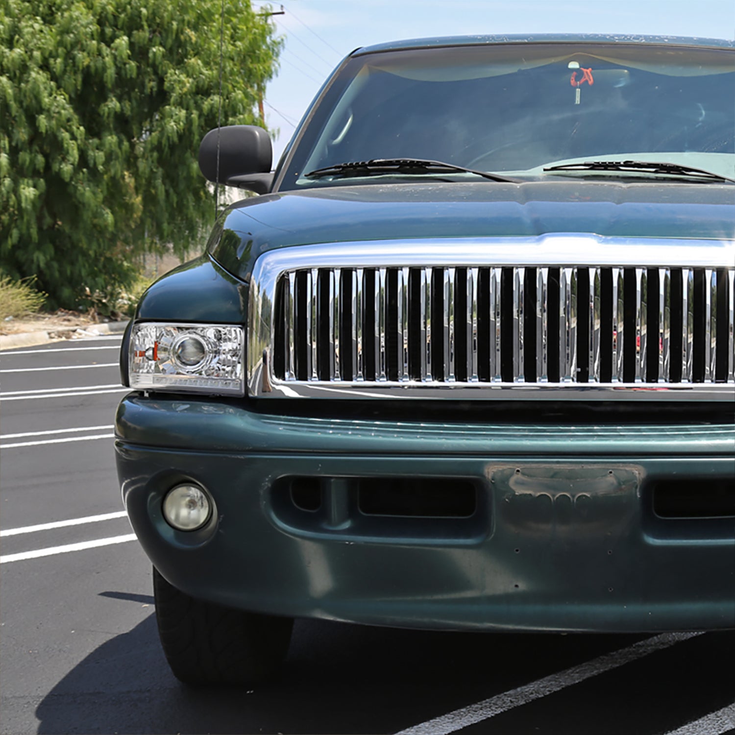 1994-2001 Dodge RAM 1500/ 1994-2002 RAM 2500 3500 Headlights LED Light Chrome