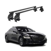 2017-2025 Genesis G80 Roof Rack Cross Bars Black