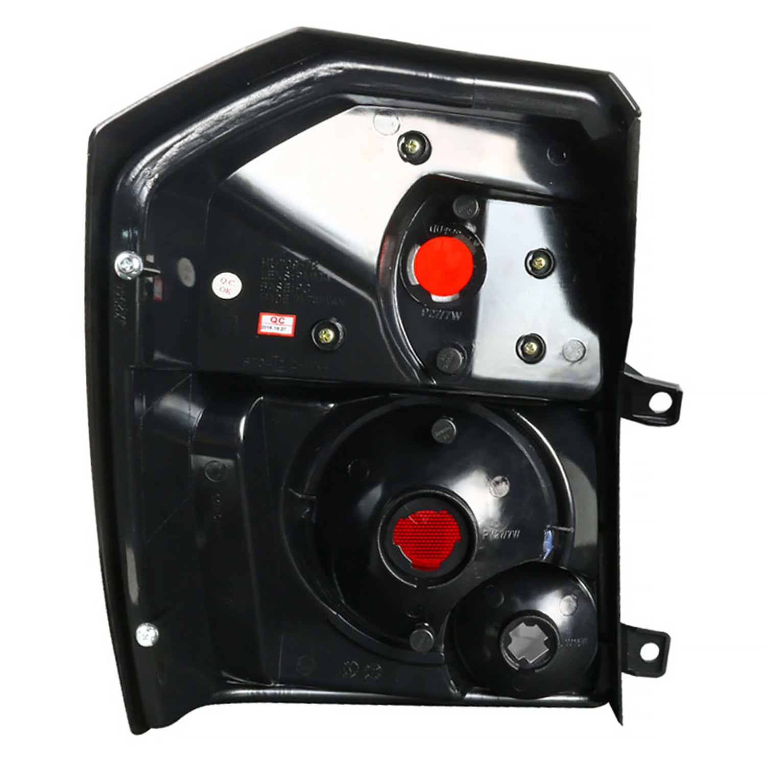 2007-2012 Dodge Caliber Tail Lights Matte Black Housing/Clear Lens