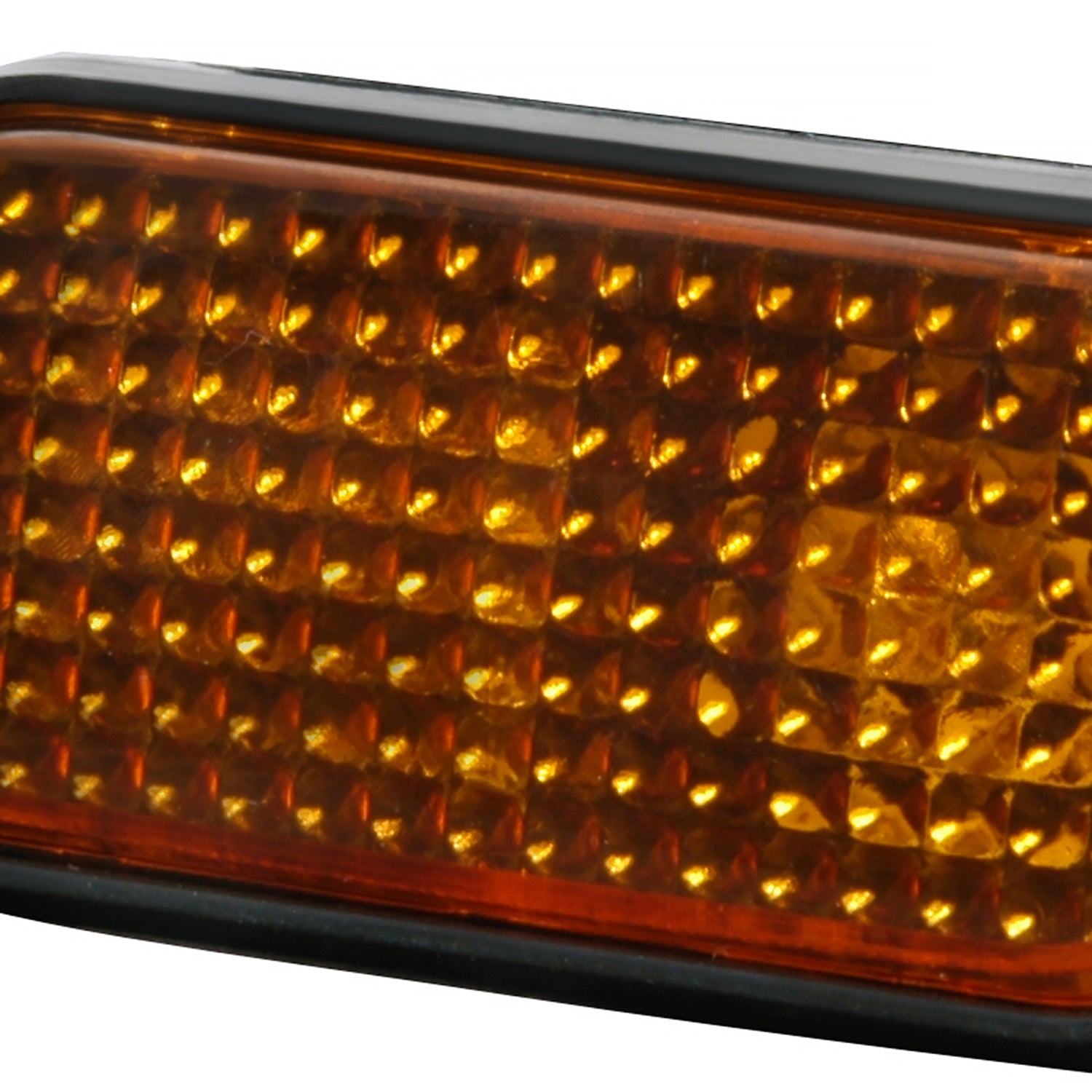 1992-1995 Honda Civic Amber Smoke Lens Side Marker Flat Style Lights