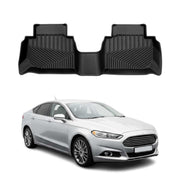 2013-2020 Ford Fusion Sedan Premium Floor Mats Liners Second Row Rear