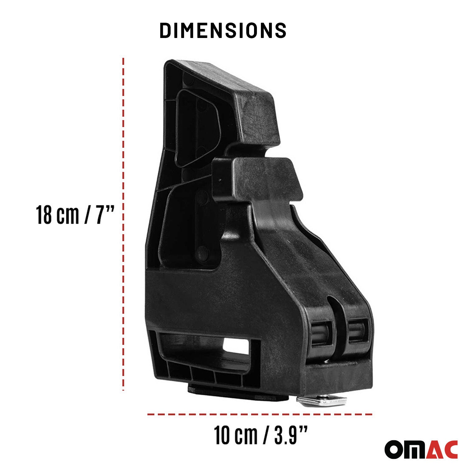 Load Stopper Easy Lock For Roof Rack Cross Bar Adjustable Load Stops Hook 2Pcs