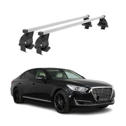 2017-2026 Genesis G90 Roof Rack Cross Bars Silver