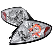 2006-2011 Mitsubishi Eclipse LED Tail Lights Chrome Housing/Clear Lens