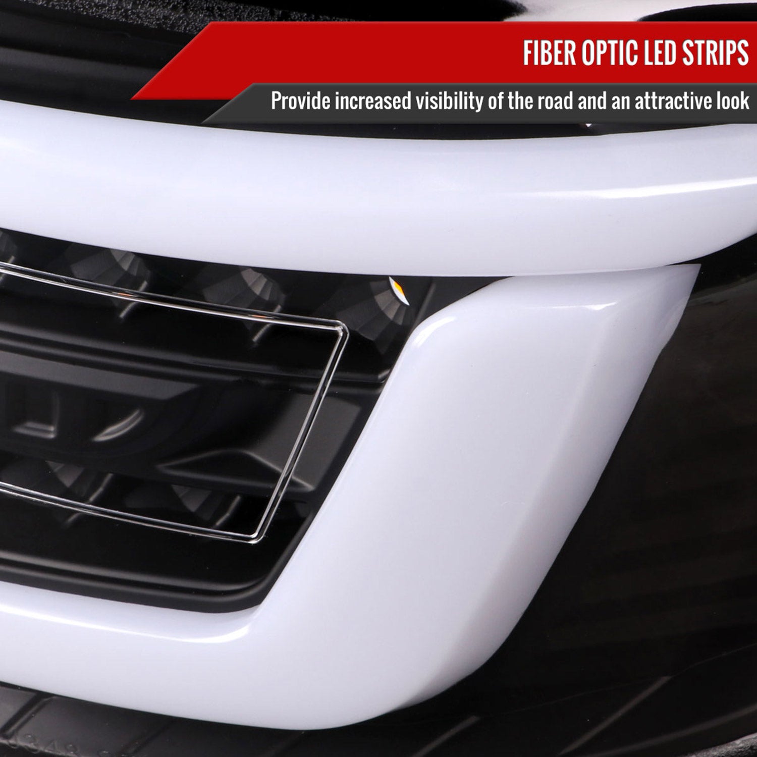 2008-2014 Subaru Impreza WRX Hatchback LED White Tube Tail Lights Matt Black