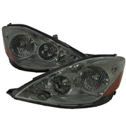 2006-2010 Toyota Sienna Factory Headlights w/Amber Reflector Chrome/Smoke