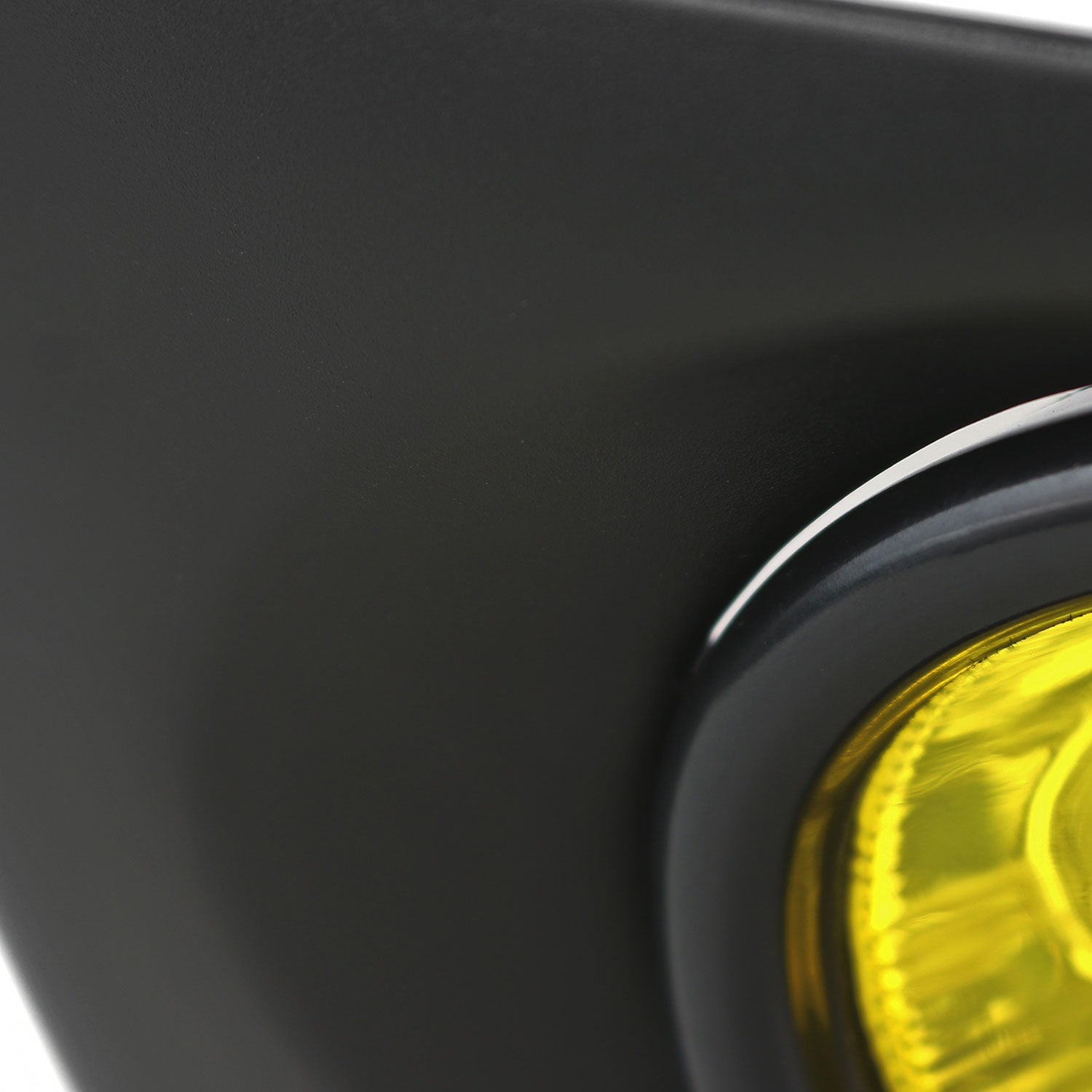 2001-2003 Honda Civic Coupe/Sedan 12V/55W H11 Fog Lights Kit Chrome/Yellow