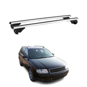 Lockable Roof Rack Cross Bars Carrier for Audi A6 Avant Allroad 1994-2005