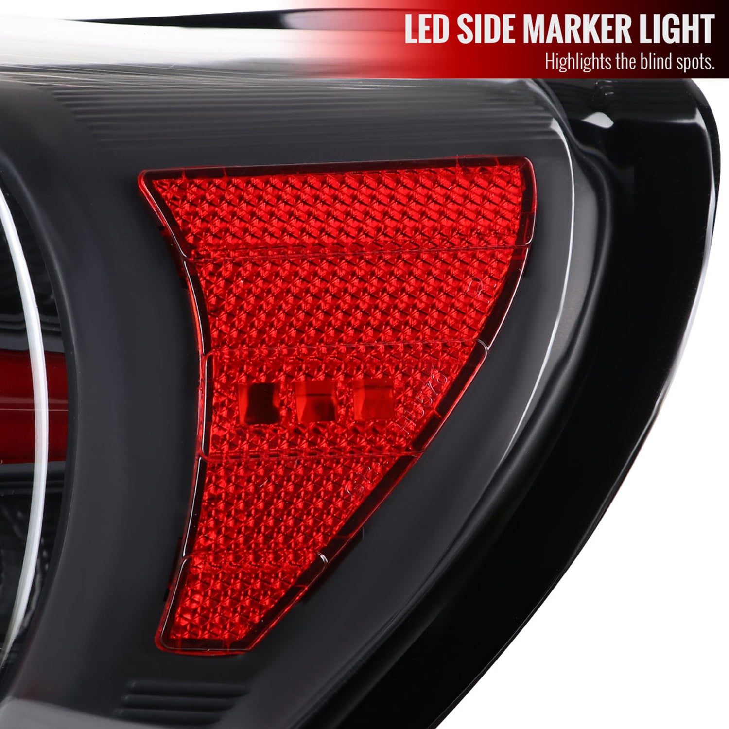 2013-2016 Scion FRS/ Subaru BRZ Lambo Sequential LED Tail Lights Black/Clear