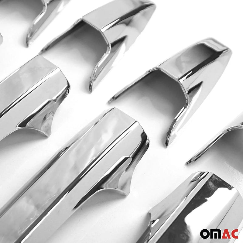 2007-2011 Honda CR-V Car Door Handle Cover Protector Silver Chrome 8 Pcs