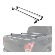 2022-2024 Ford Ranger II Trunk Bed Carrier Roof Rack Alu Gray 2 Pcs