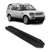 2010-2016 Land Rover LR4 Running Boards Side Steps Black
