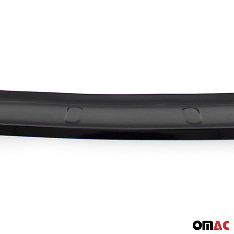 2012-2015 Honda Civic Rear Bumper Sill Cover Protector Guard ABS Gloss Black