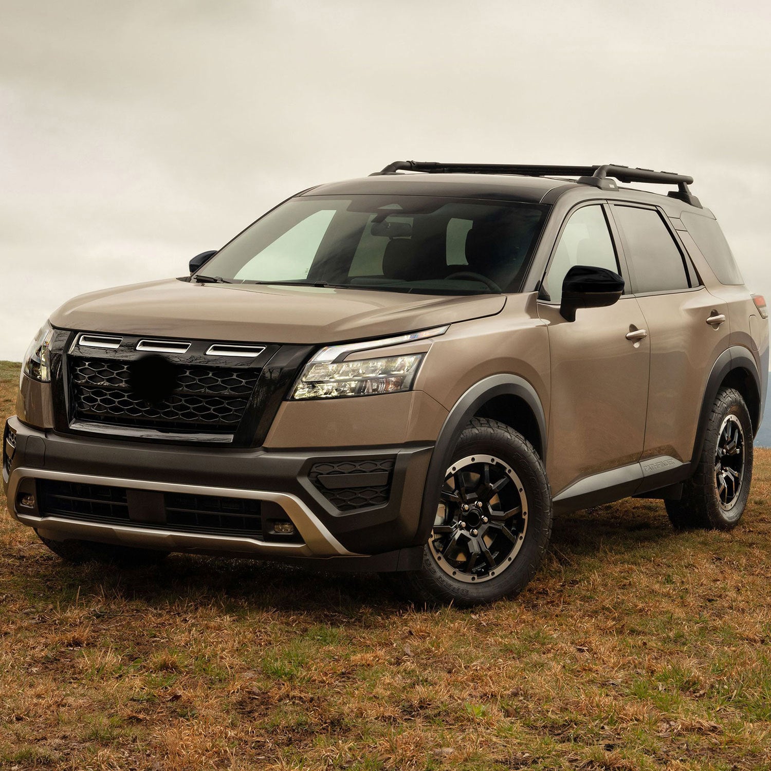 2022-2024 Nissan Pathfinder Mirror Cover Caps Gloss Black 2Pcs ABS Plastic