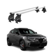 2023-2024 Alfa Romeo Tonale Roof Rack Cross Bars Silver