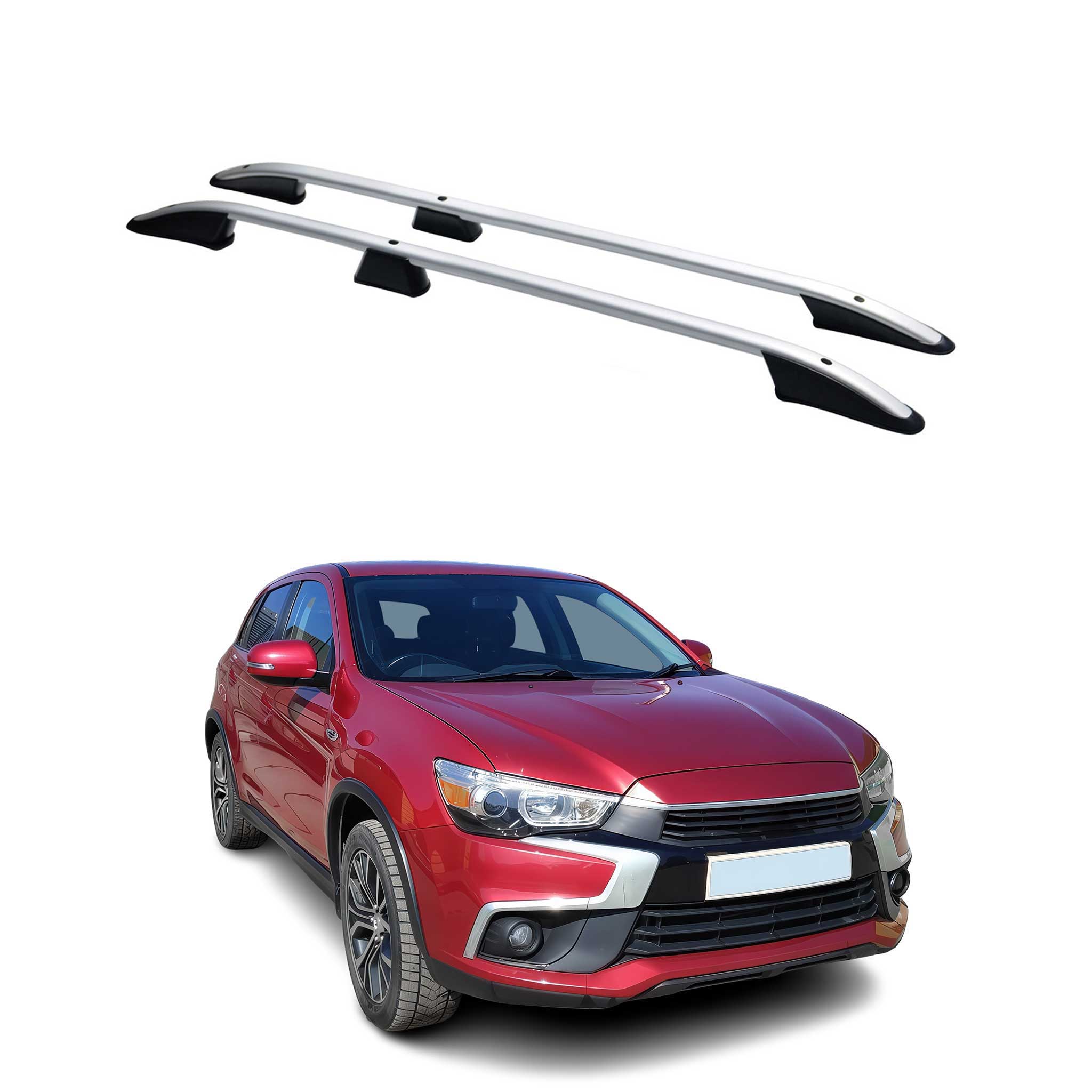 2011-2024 Mitsubishi Outlander Sport Roof Rack Rails Side Rails Silver