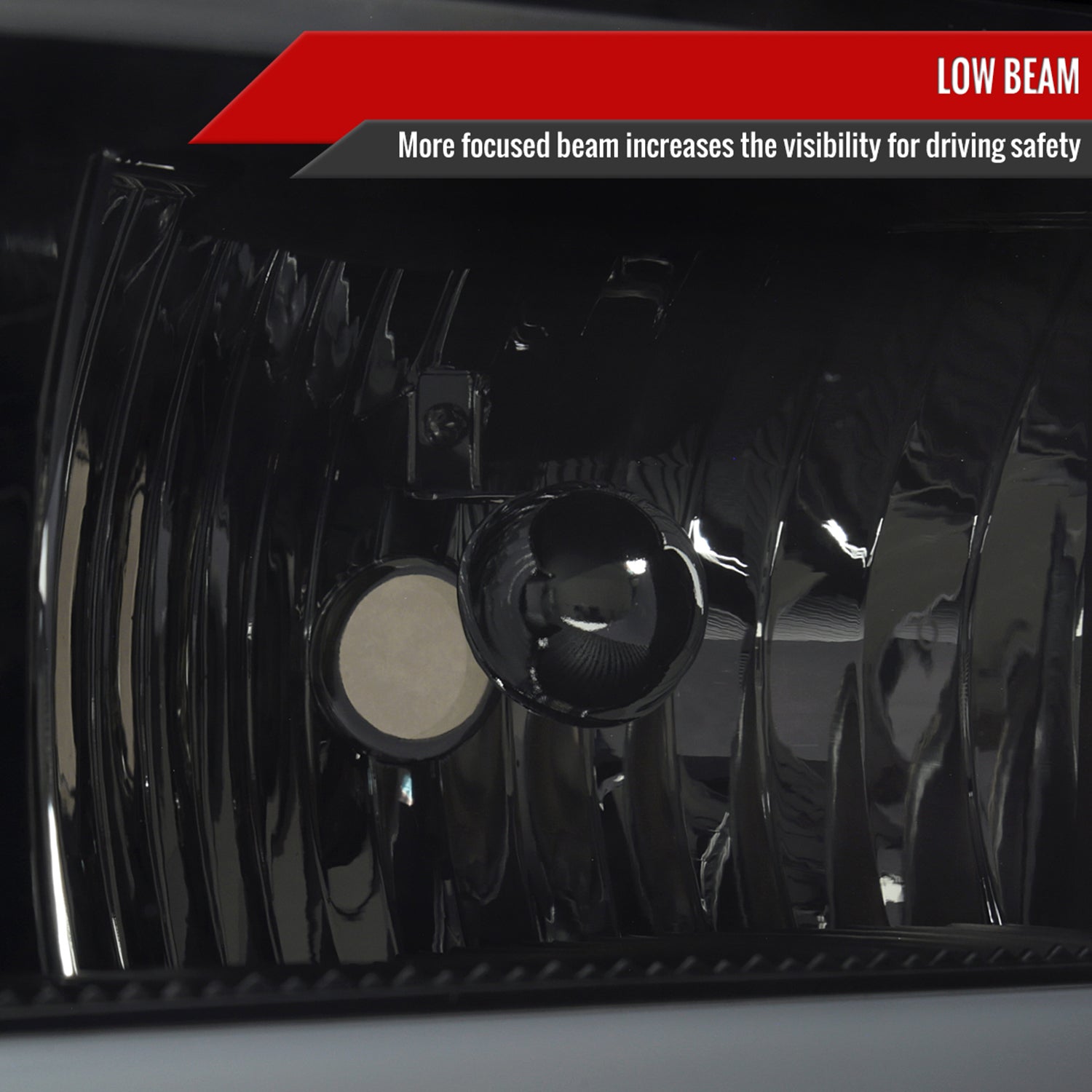 2004-2012 Chevy Colorado/ Canyon/ISUZU I-Series Factory Headlights LED Smoke