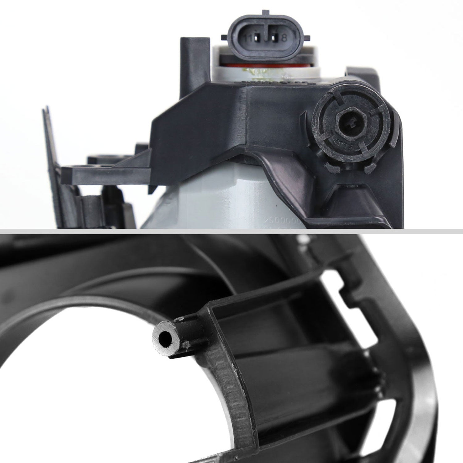 2019-2022 Toyota RAV4 H16 Fog Lights Kit Chrome Housing/Clear Lens