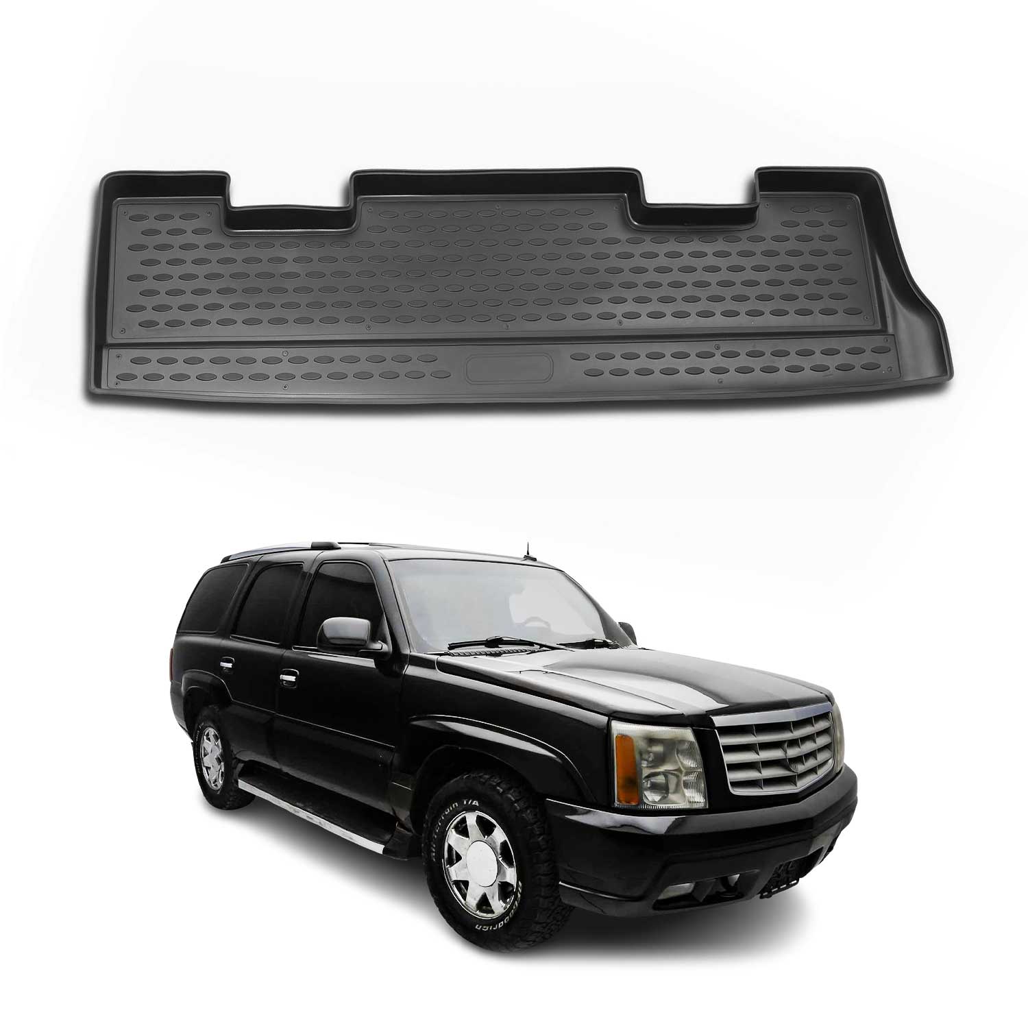 2002-2006 Cadillac Escalade Cargo Liner Trunk Mat All Weather Black