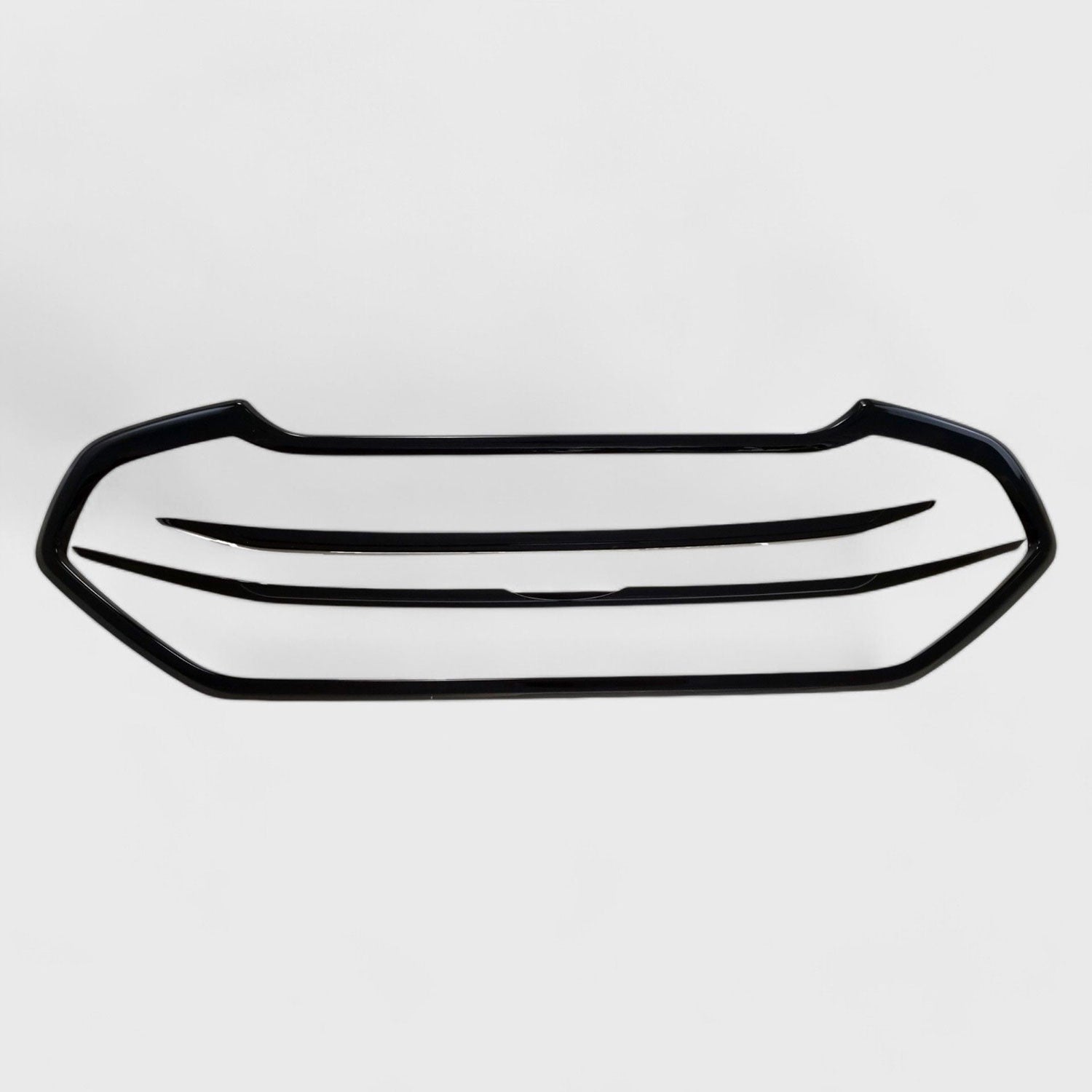 2018-2022 Ford Ecosport Grille Overlay Gloss Black 3Pcs ABS Plastic