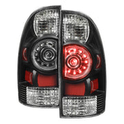 2005-2015 Toyota Tacoma LED Tail Lights Matte Black Housing/Clear Lens
