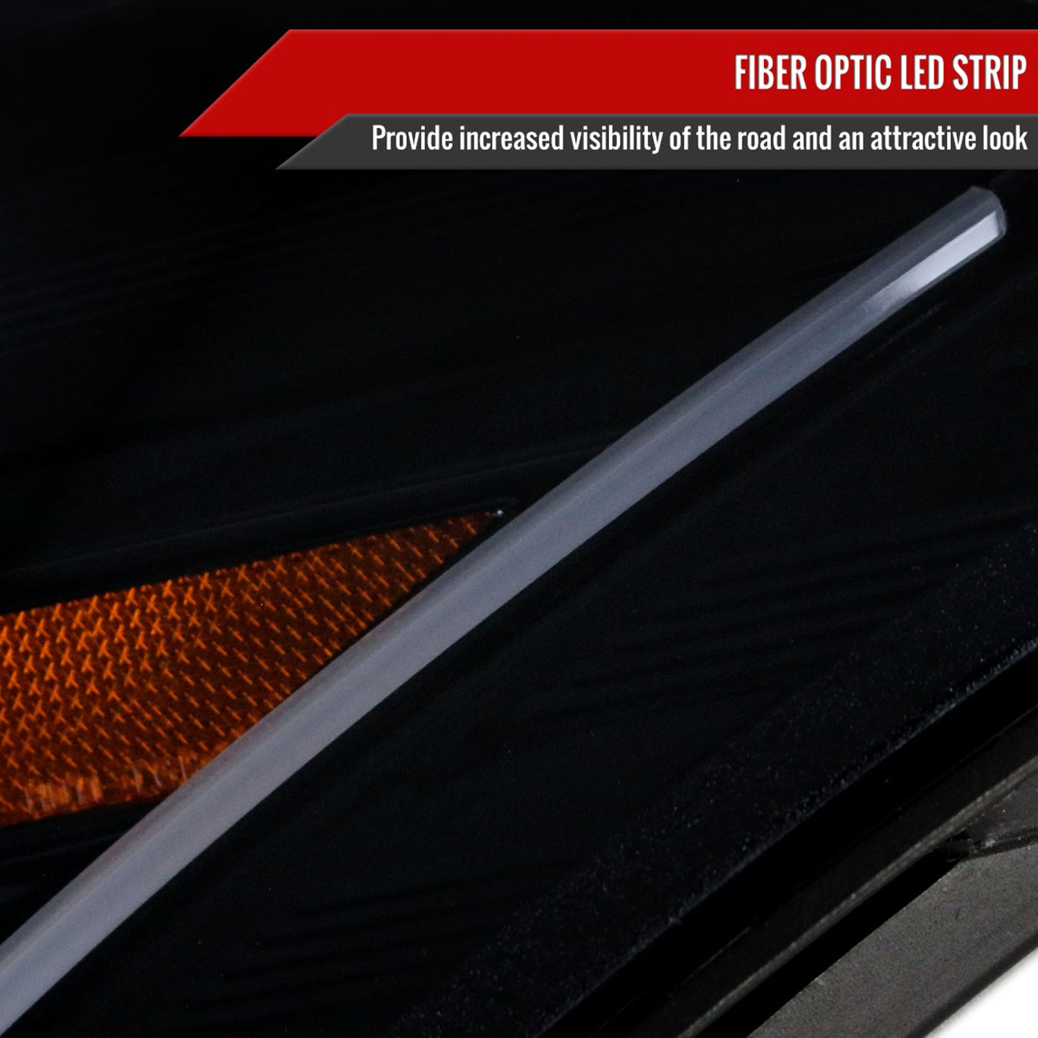 2010-2011 Kia Soul Projector Headlights LED Light Bar&LED Signal Lights Smoke