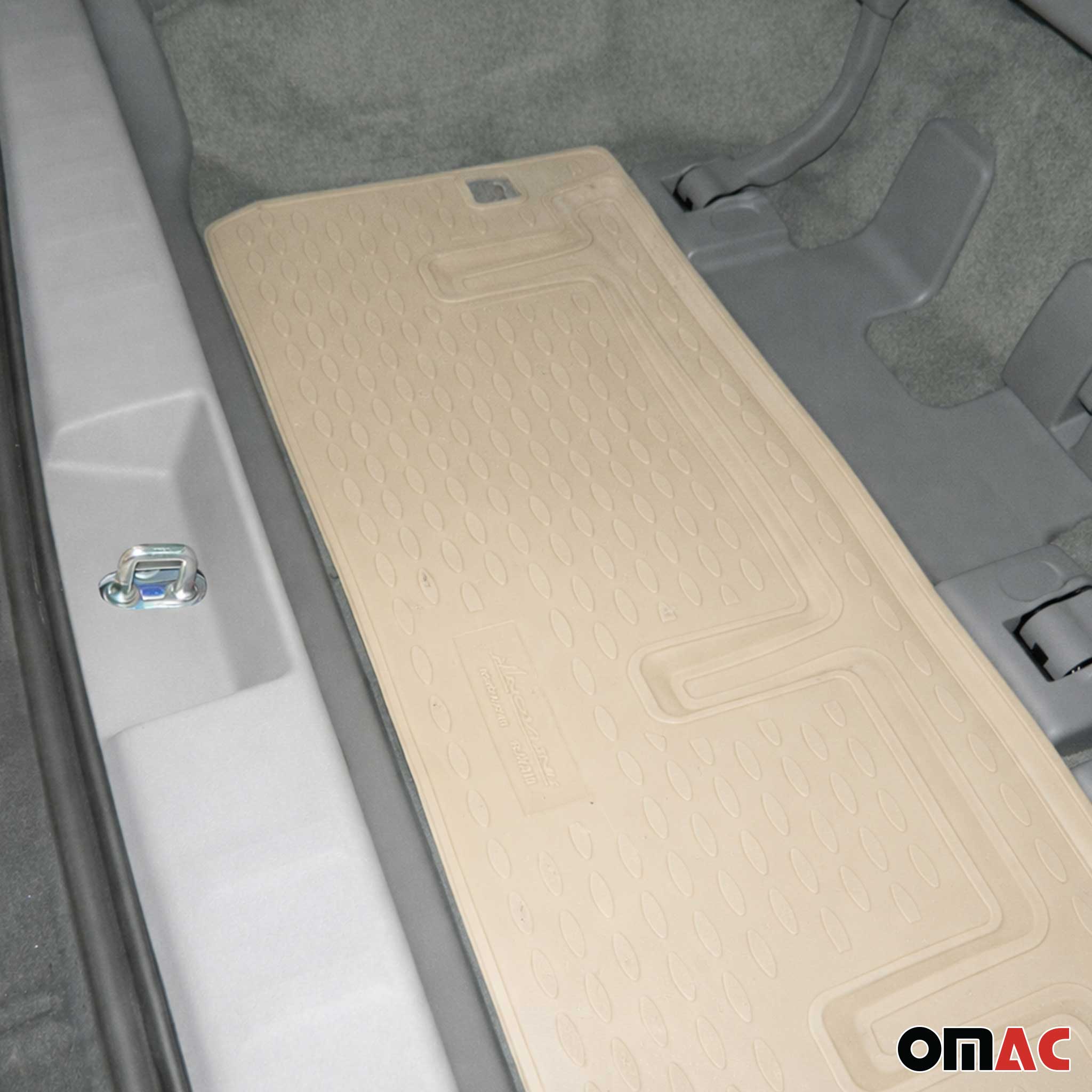 2011-2020 Toyota Sienna 3.gen Behind 3rd Row Cargo Liner Trunk Mat All Weather Beige