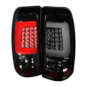 2003-2006 Chevy Silverado LED Tail Lights - G2 Chrome Housing/Smoke Lens