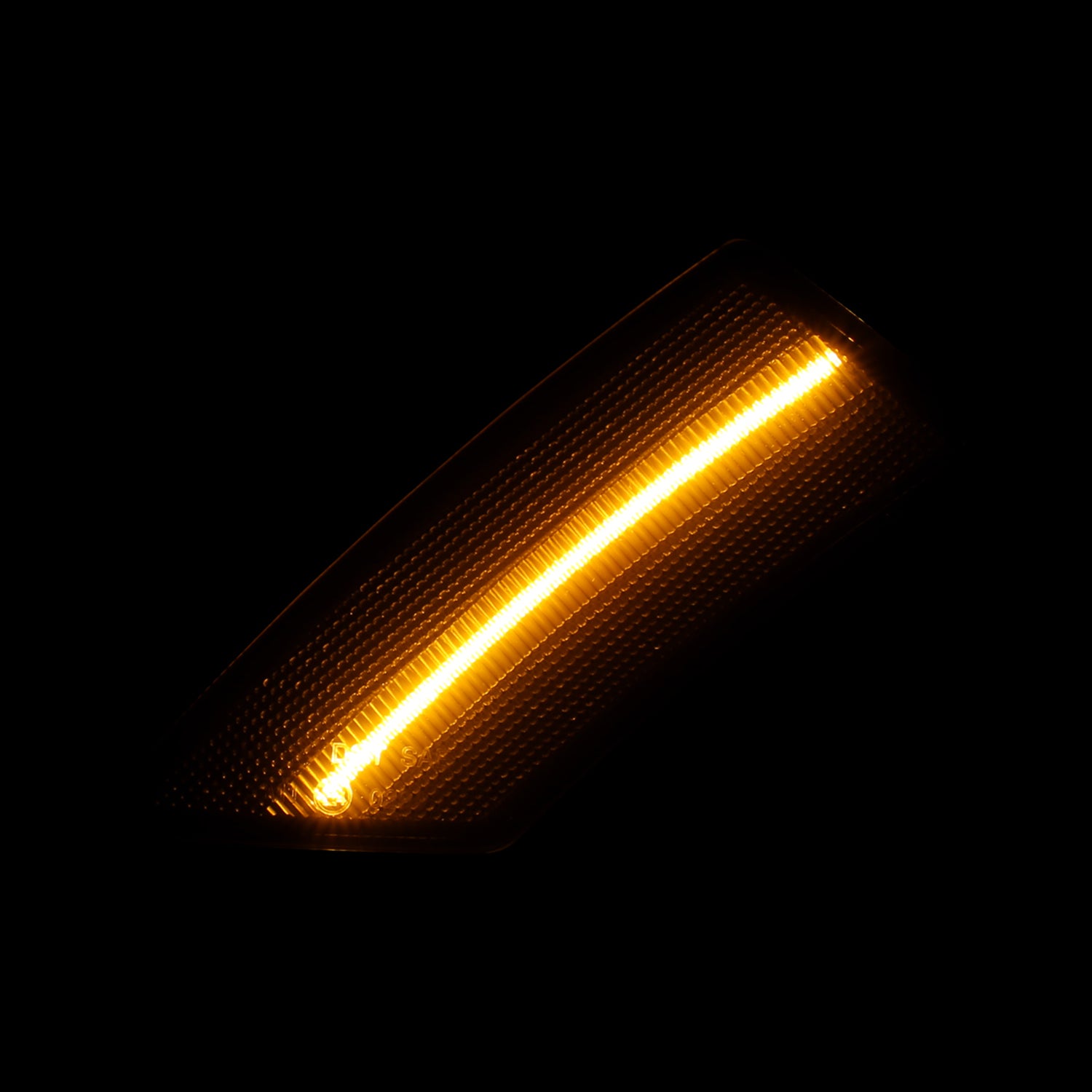 2019-2021 Ford Ranger 2PC LED Side Marker Lights Chrome Housing/Smoke Lens