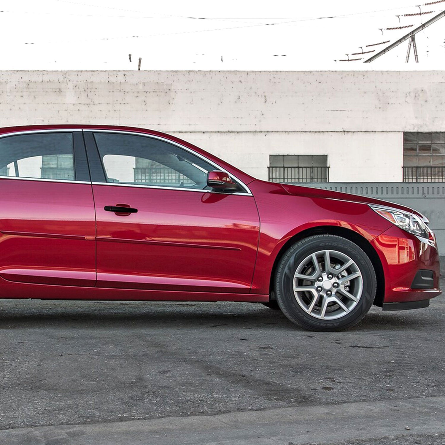 2011-2016 Chevrolet Cruze Door Handle Cover Gloss Black 8Pcs ABS Plastic