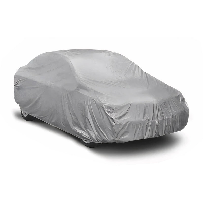 Full 16,6FT Car Protective Cover All Weather Outdoor Rain Dust SUV Durable Grey