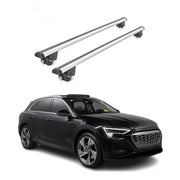 2023-2025 Audi Q8 e-tron Roof Rack Cross Bars Luggage 220 Lbs Gray 2 Pcs