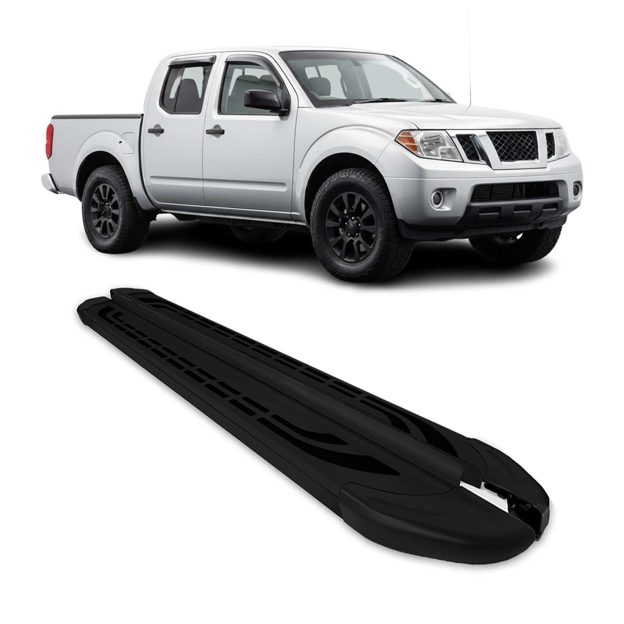 2005-2021 Nissan Frontier Nerf Bar Side Step Running Boards Alu 2x
