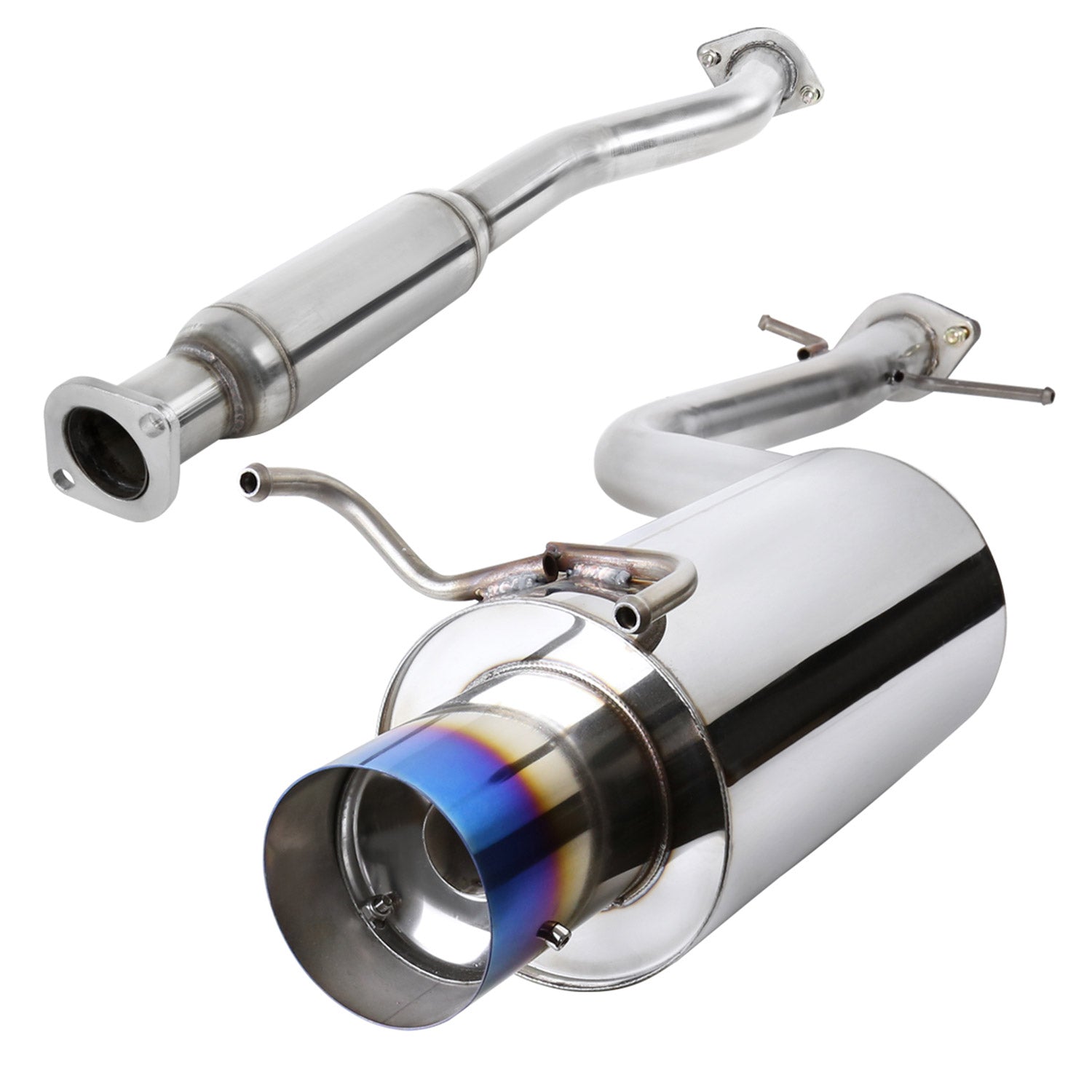 2001-2005 Lexus IS300 T-304 S.Steel Catback Exhaust System w/ Burnt Tip