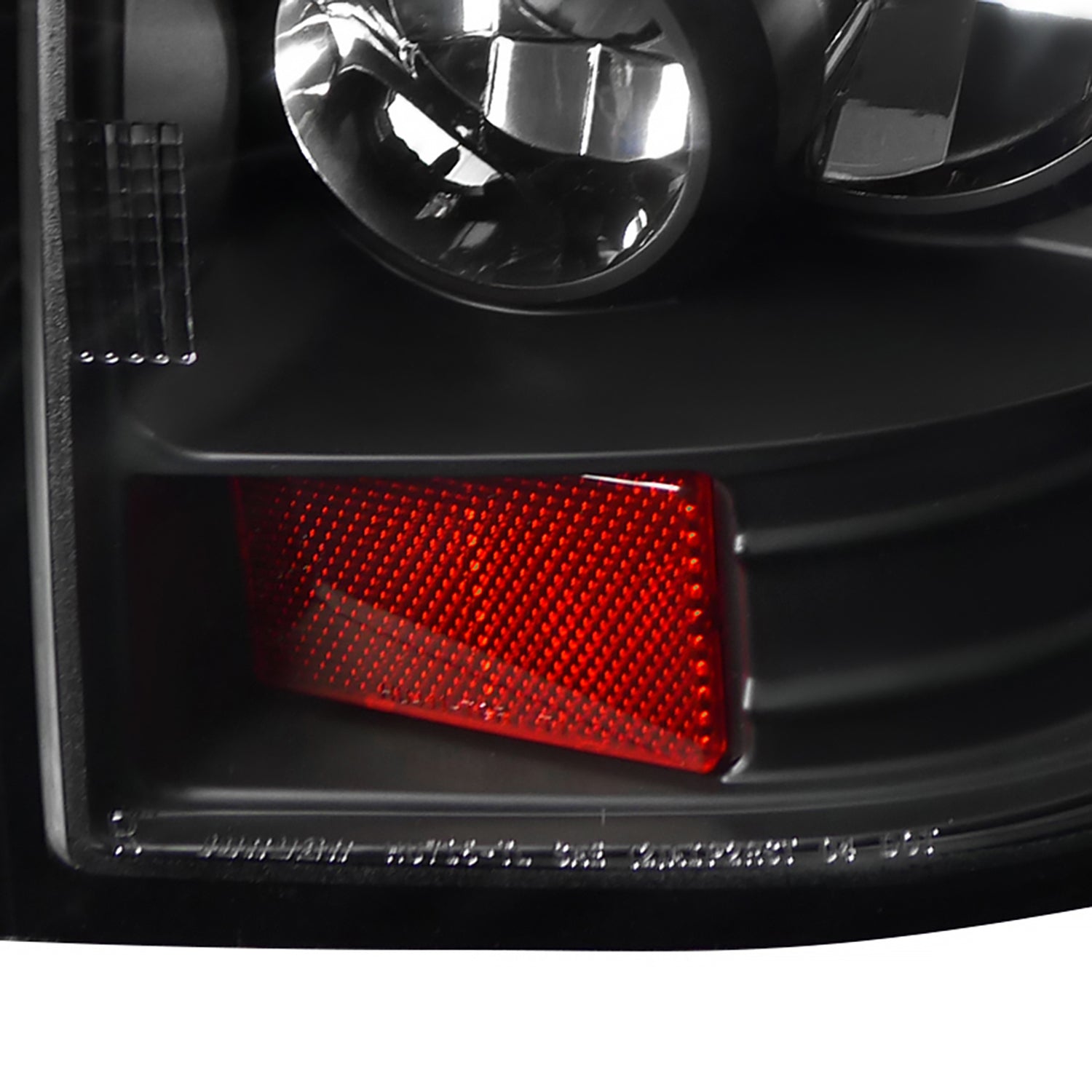 2005-2008 Dodge Magnum Tail Lights Matte Black Housing/Clear Lens