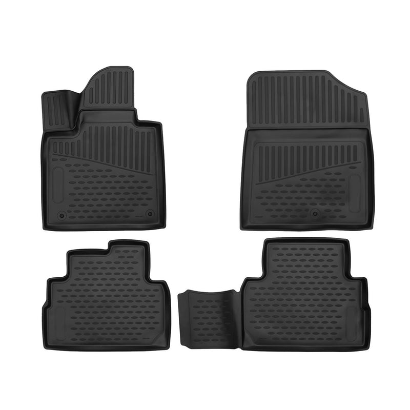 2021-2023 Hyundai Santa Fe Floor Mats Liners Full Set All Weather Black