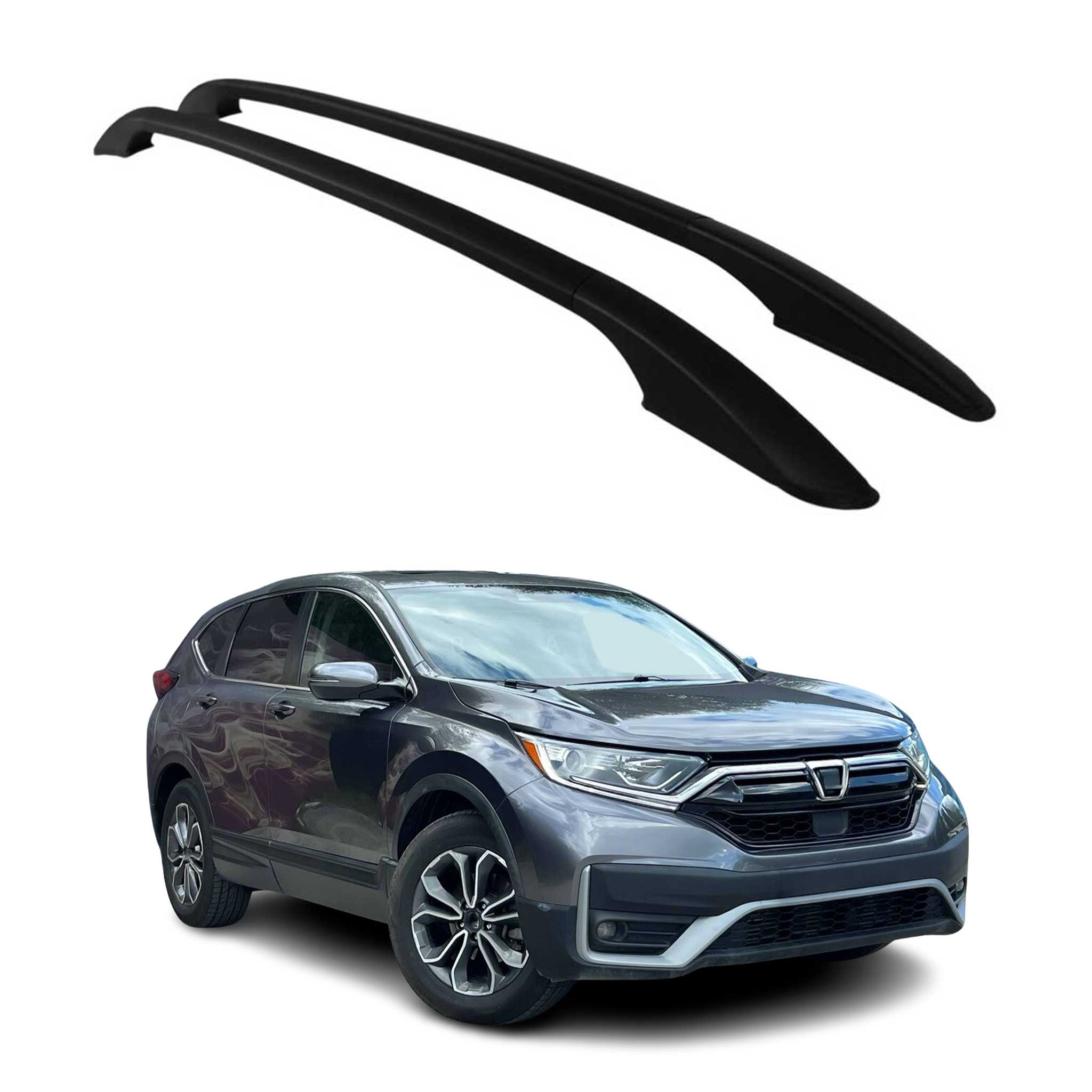 2019-2021 Honda CR-V Roof Rack Rails Side Rails  AluminiumBlack 2 Pcs