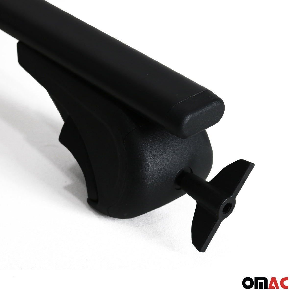 Roof Rack Cross Bars Durable for Volkswagen Golf Hatchback 1999-2006 Black 2Pcs